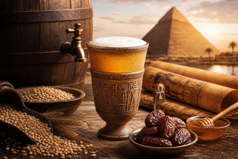 Científicos recrean una cerveza egipcia con levadura de 3.000 años y el resultado es impresionante: una bebida idéntica a la que consumían los faraones - foto: Barriles de roble